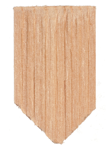 Dollhouse Miniature Economy Cedar Shingles, Diamond, 1000/Pk